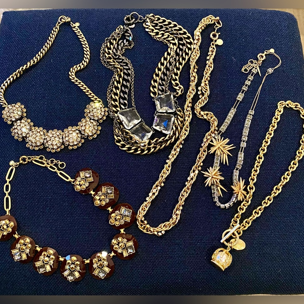 SOLD! Six VINTAGE JCREW NECKLACE AND MORE